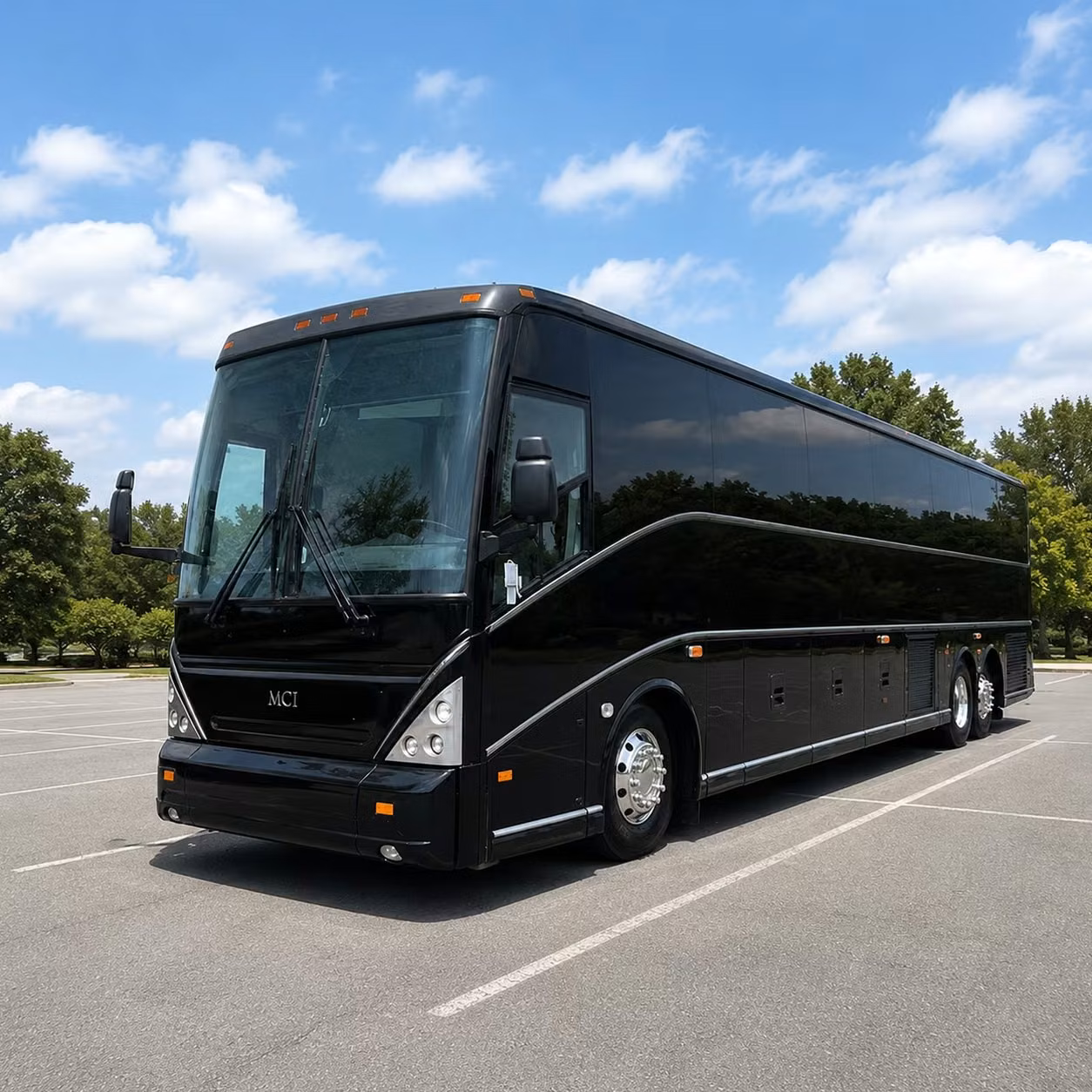 56 passenger charter bus