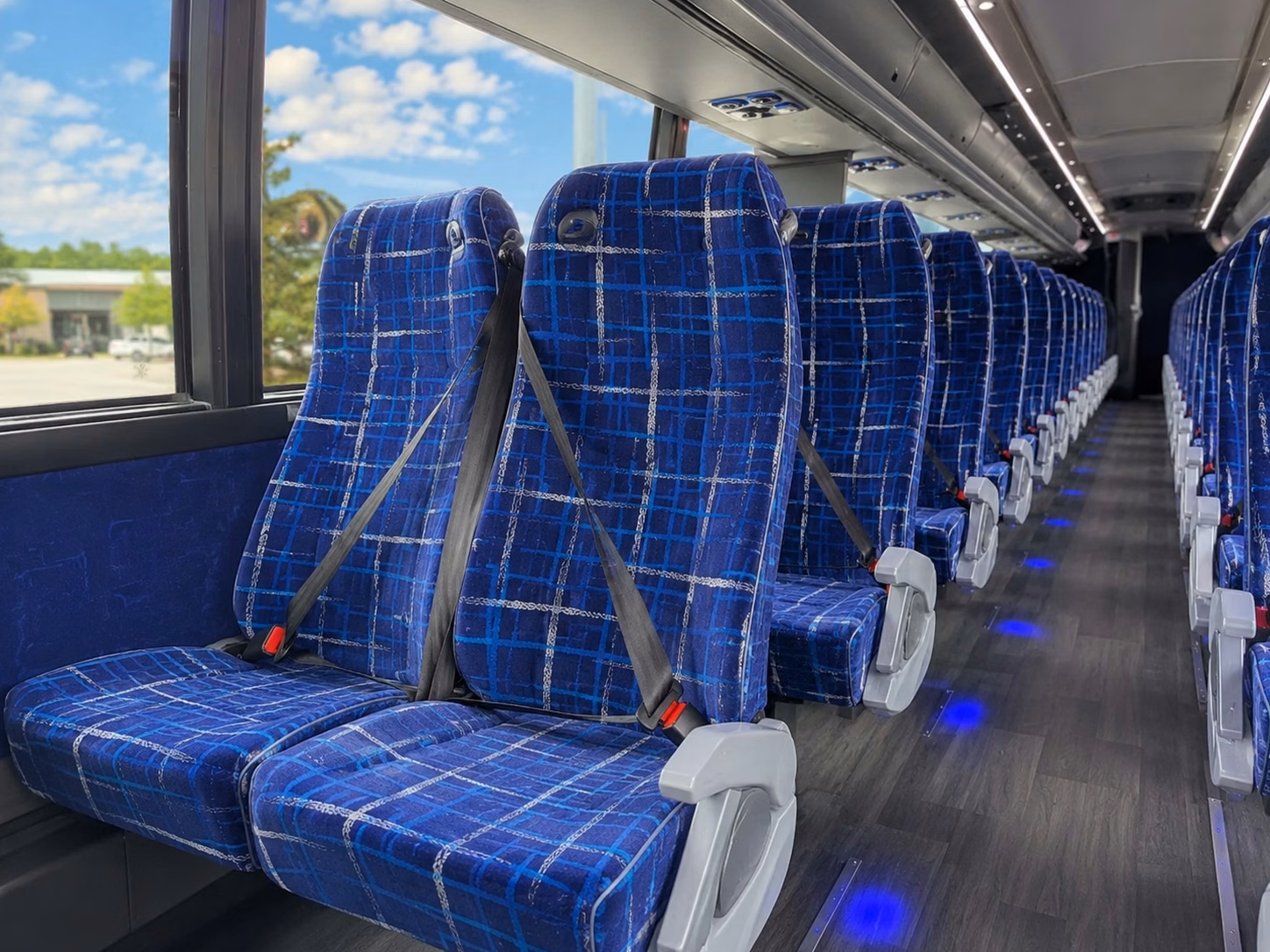 dod compliant charter bus transportation serving deerfield beach military personnel