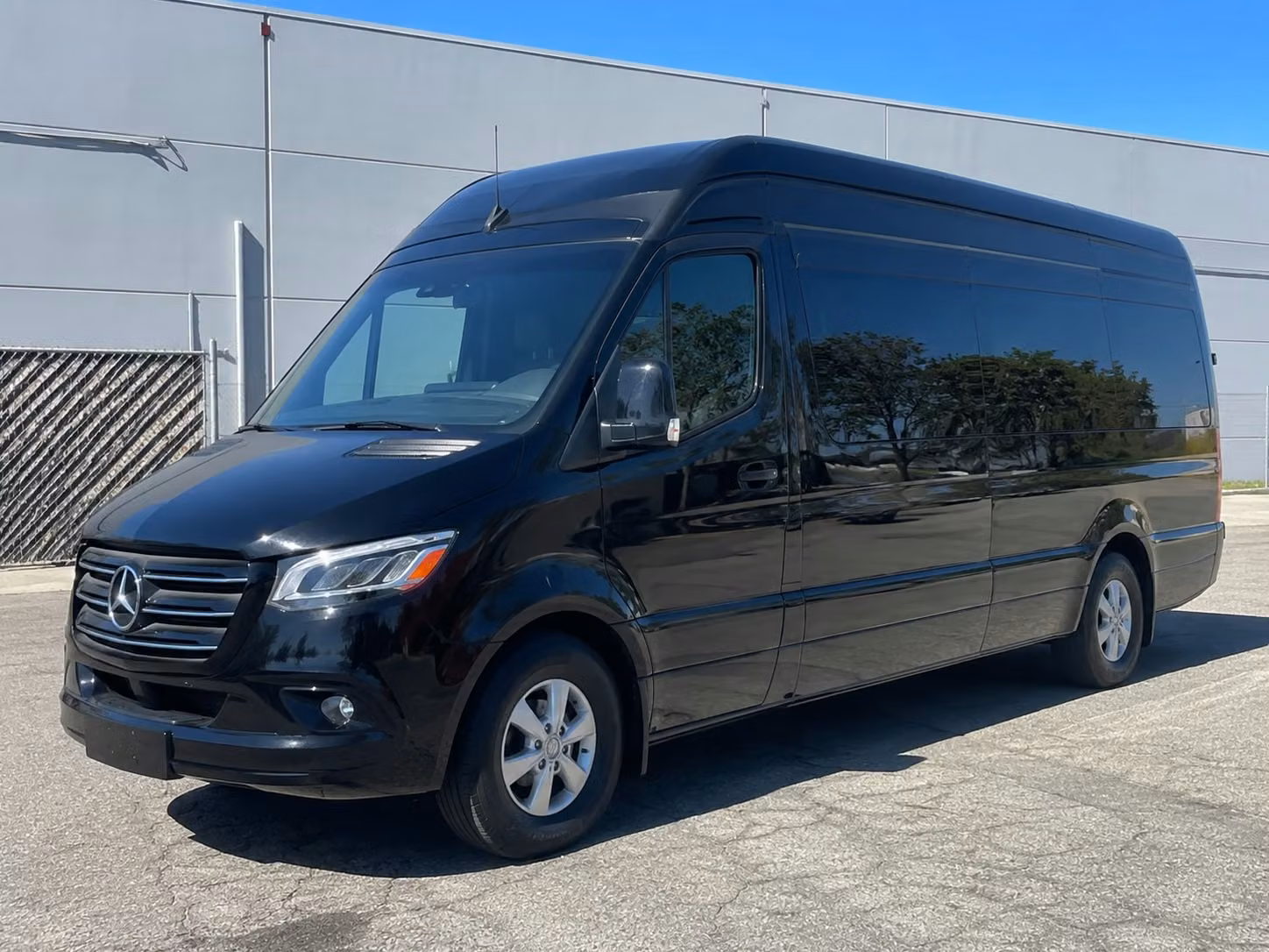 sprinter van with driver